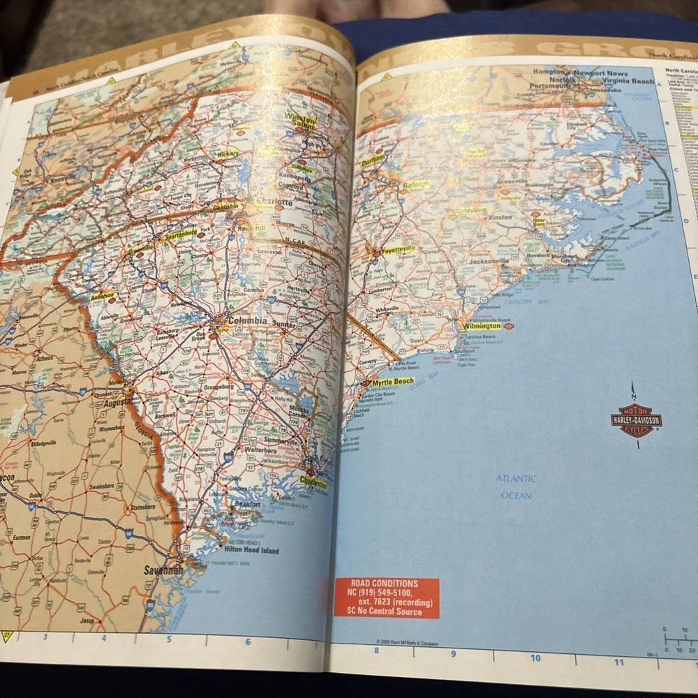 2000 H.O.G. Harley Davidson Owners Group America's Touring Handbook Manual